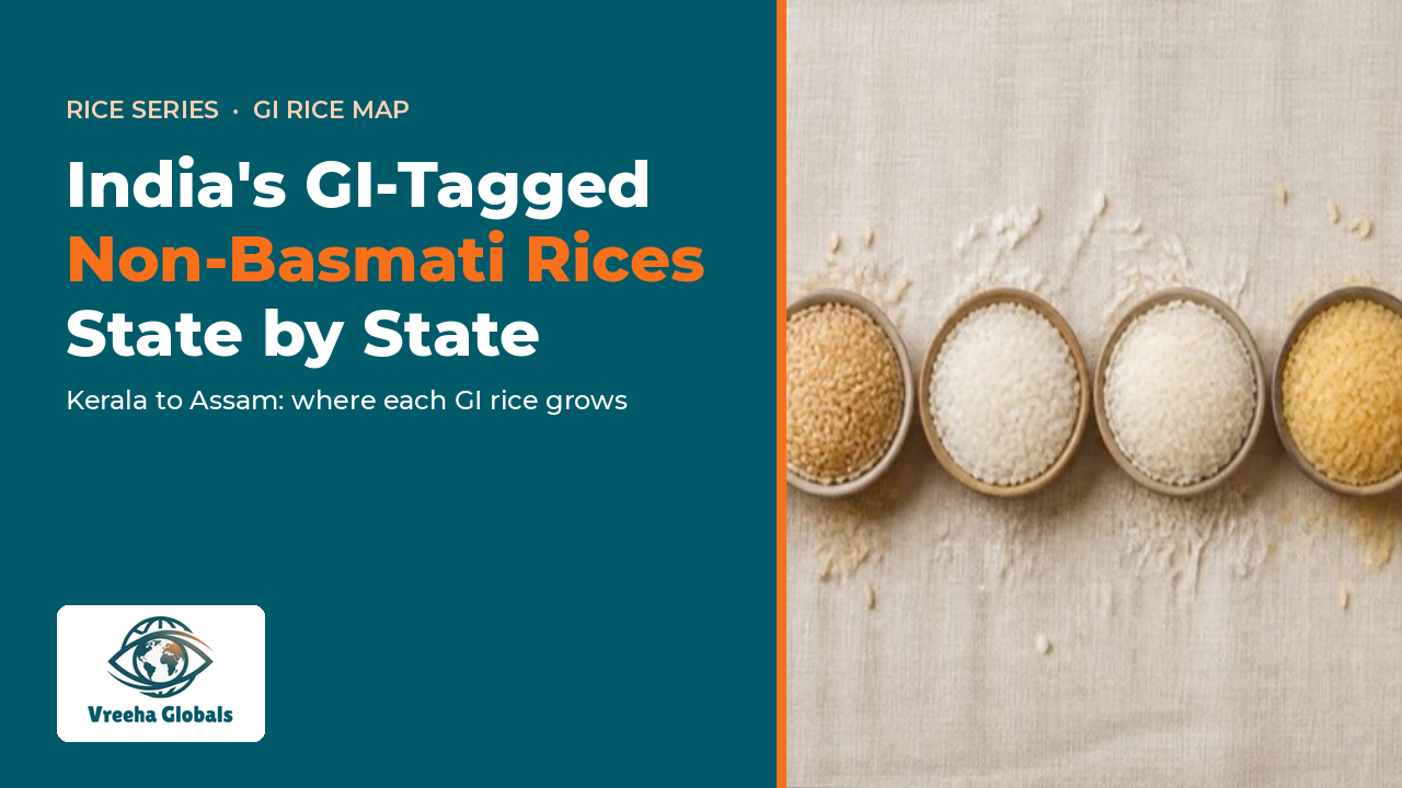 GI-Tagged Rice in India: Which Non-Basmati Varieties Belong to Which State